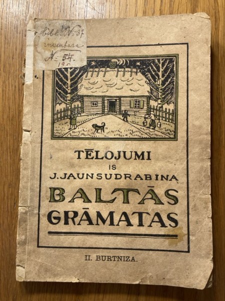 Tēlojumi is Jaunsudrabiņa Baltās grāmatas