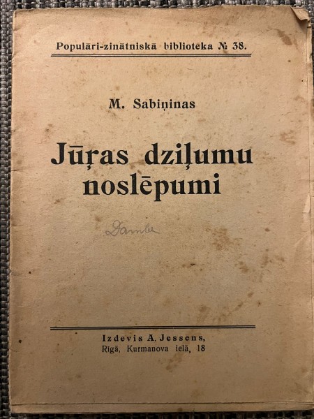 Jūras dziļumu noslēpumi
