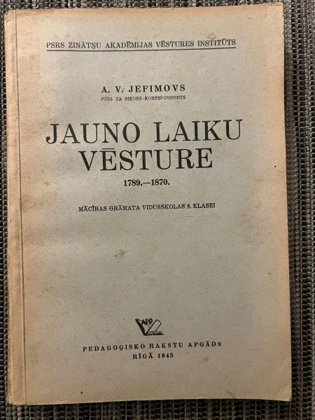 Jauno laiku vēsture