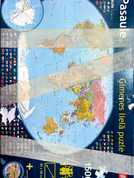 Puzle Pasaule 1500 gb.