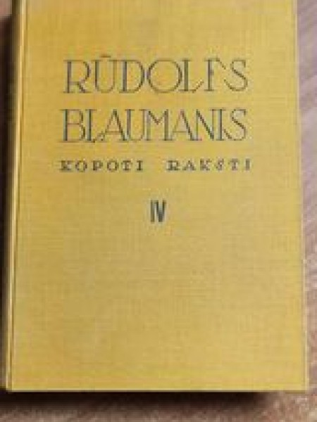 Kopoti raksti IV sējums