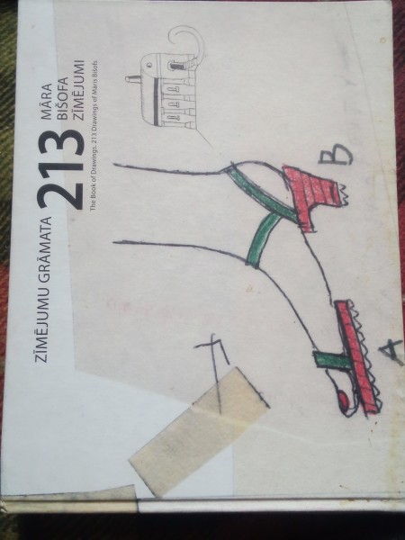 Zīmējumu grāmata. 213 Māra Bišofa zīmējumi