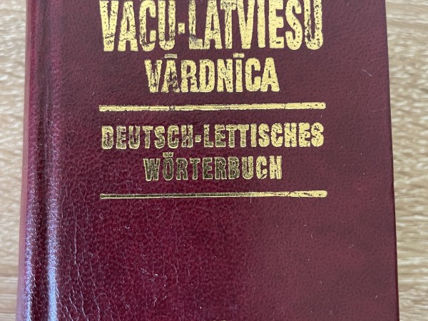 Vācu-Latviešu vārdnīca