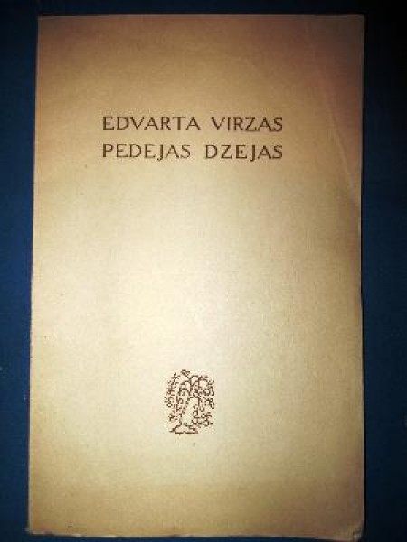 Edvarta Virzas pēdējās dzejas/otrais izdevums