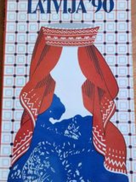 Latvijas PSR starptautisko sakaru gadagrāmata Latvija `90