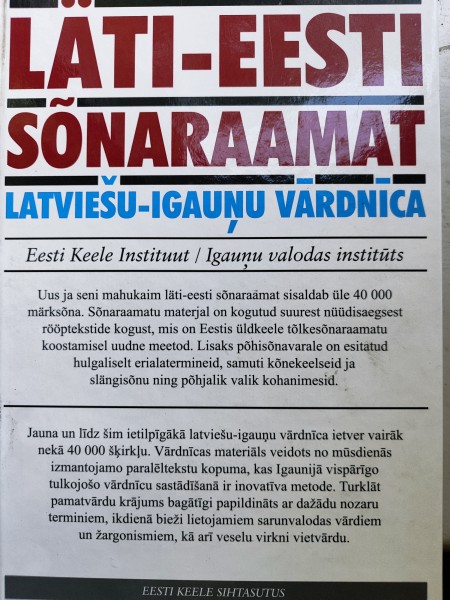Läti-Eesti sõnaraamat