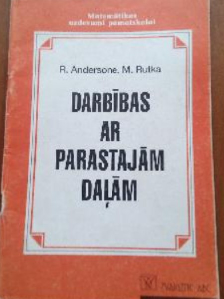 Darbības ar parastajām daļām