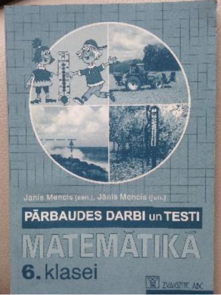 Pārbaudes darbi un testi matemātikā 6.klasei