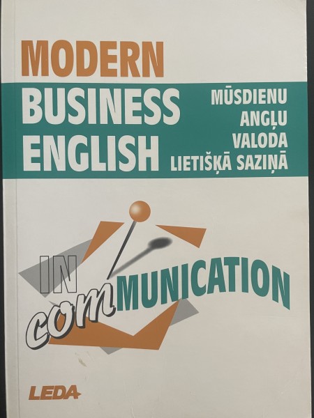 Modern business English in communication