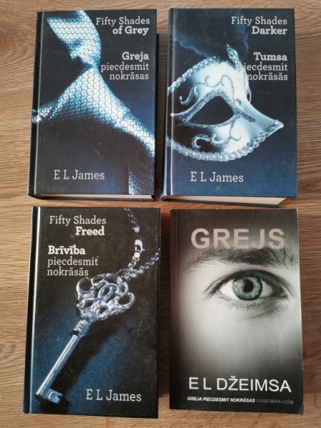 Labprāt iegādātos visas Greja grāmatas.