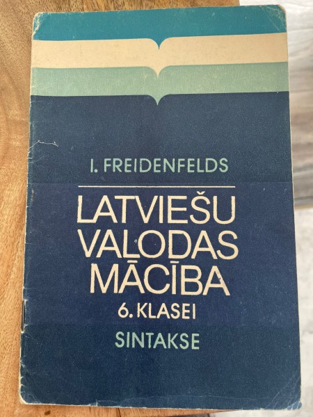 Latviešu valodas mācība 6. klasei. Sintakse