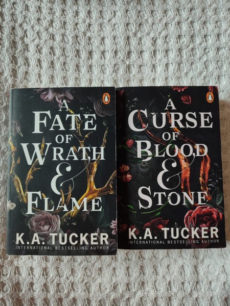 A Fate of Wrath and Flame AND A curse of Blood and Stone