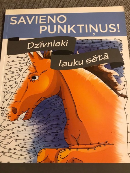Savieno punktiņus! Dzīvnieki lauku sētā