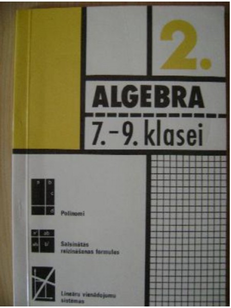 Algebra 2. 7.-9. klasei