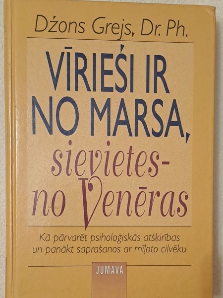 Vīrieši ir no Marsa, sievietes - no Venēras