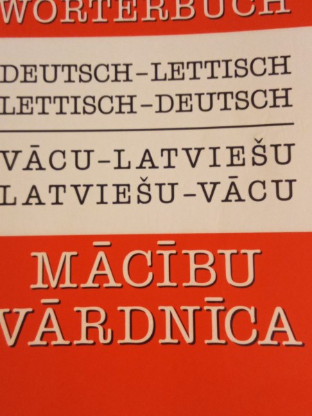 Vācu-latviešu, latviešu-vācu mācību vārdnīca