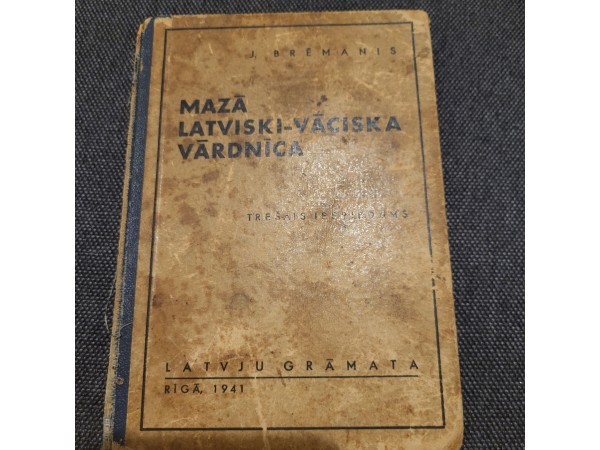 Mazā latviski-vāciska vārdnīca