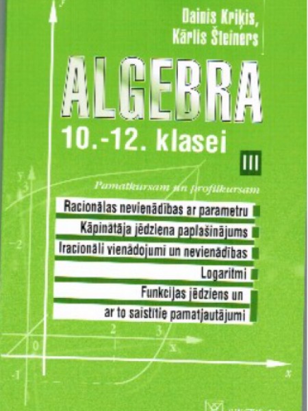 Algebra 10.-12. klasei 3. daļa