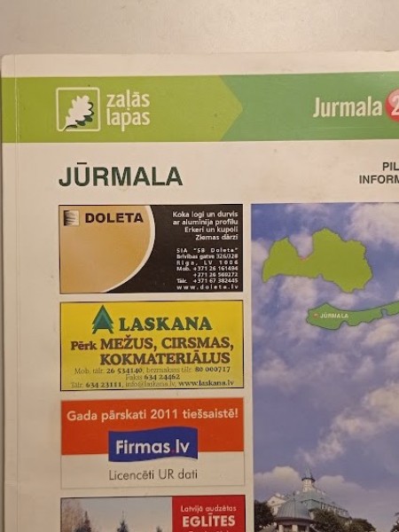 Jūrmala. Telefonu katalogs