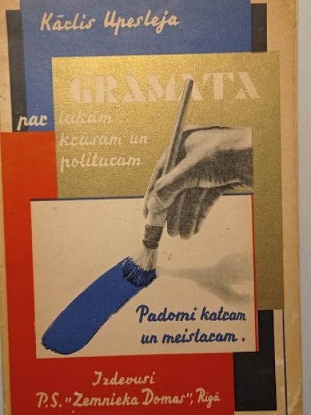 Grāmata par lakām, krāsām un politūrām