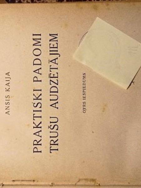 Praktiski padomi trušu audzētājiem