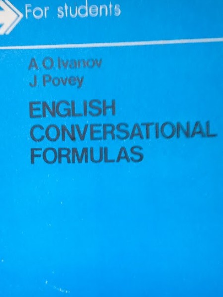 English Conversational Formulas