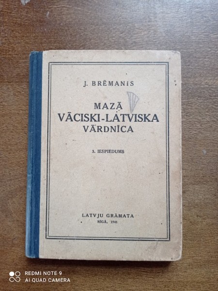 Mazā vāciski-latviska vārdnīca