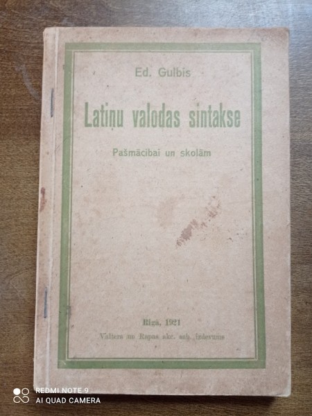 Latīņu valodas sintakse