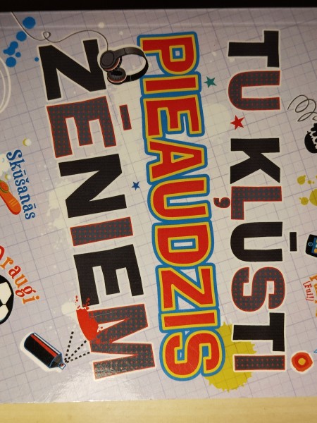 Tu kļūsti pieaudzis. Zēniem