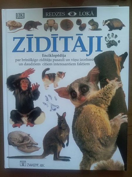 Zīdītāji : enciklopēdija