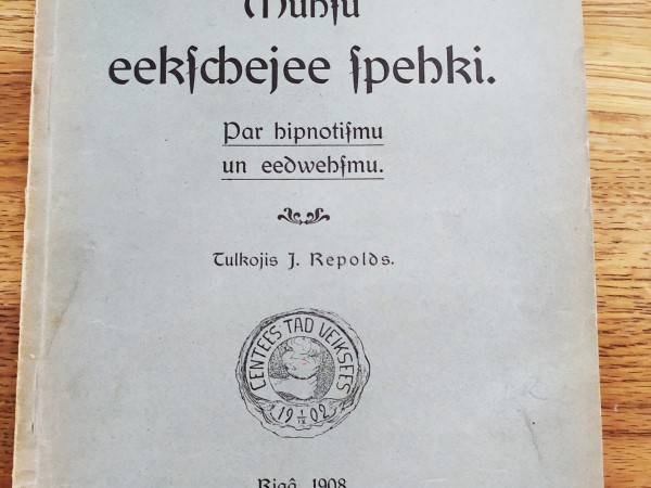 Mūsu iekšējie spēki. Par hipnotismu un iedvesmu