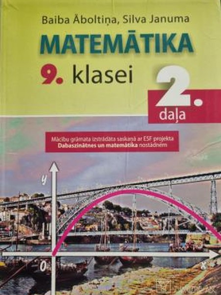Matemātika 9. klasei, 2. daļa