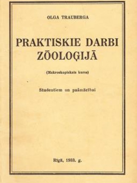 Praktiskie darbi zooloģijā