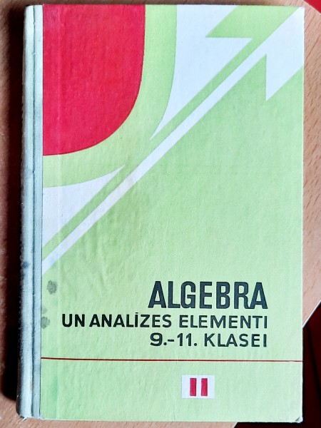 Algebra un analīzes elementi 9.-11. klasei
