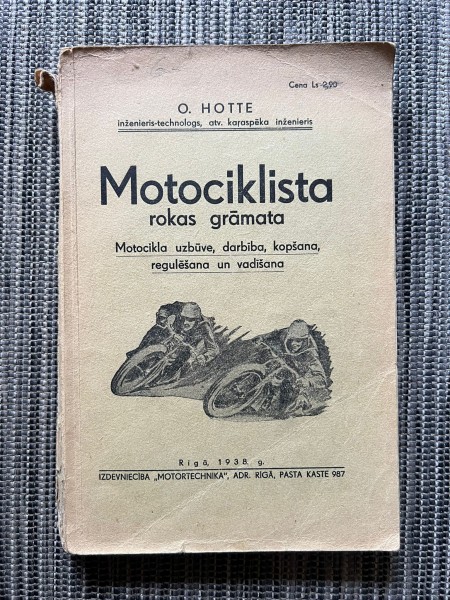 Motociklista rokas grāmata