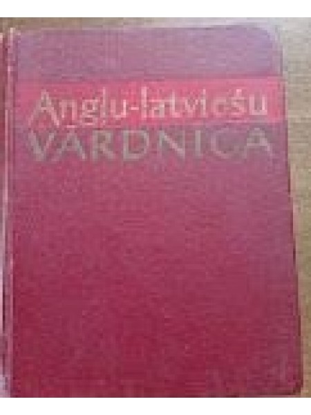 Angļu-latviešu vārdnīca : ap 20 000 vārdu