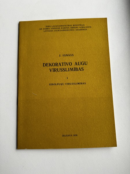 Dekoratīvo augu vīrusslimības