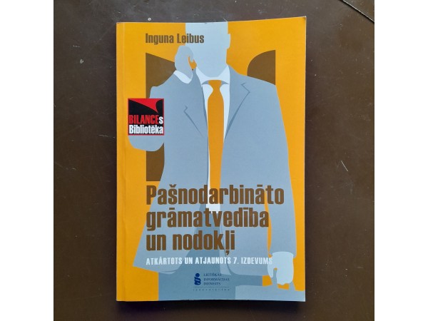 Pašnodarbināto grāmatvedība un nodokļi