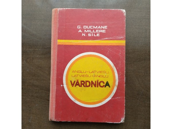 Angļu - latviešu vārdnica latviešu-Angļu