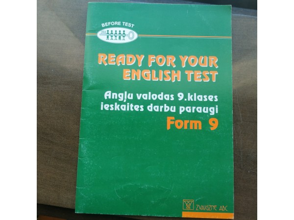 Ready for your English test Form 9