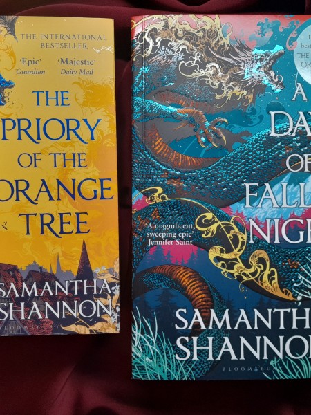 The Priory Of The Orange Tree (The Roots Of Chaos #1), A Day Of Fallen Night (The Roots Of Chaos #2)