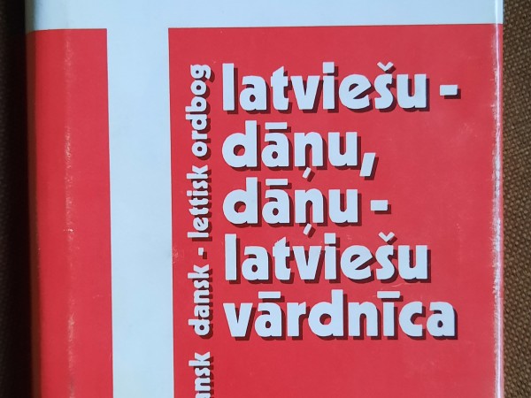 Latviešu - dāņu, dāņu - latviešu vārdnīca