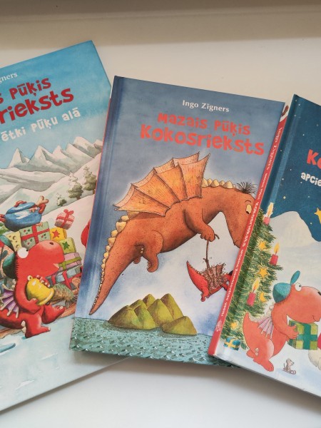 Mazais pūķis Kokosrieksts (3 grāmatu komplekts)