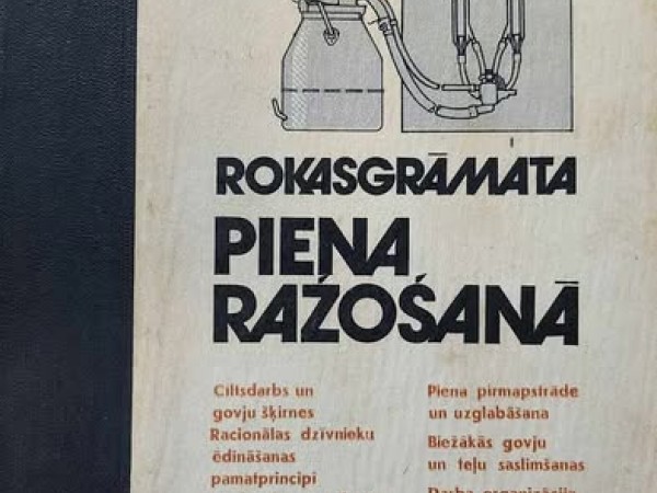 Rokasgrāmata piena ražošanā