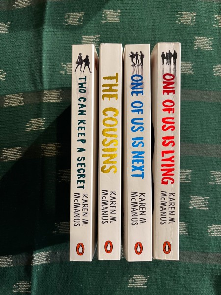 One of Us Is Lying, One of Us Is Next, The Cousins, Two Can Keep a Secret