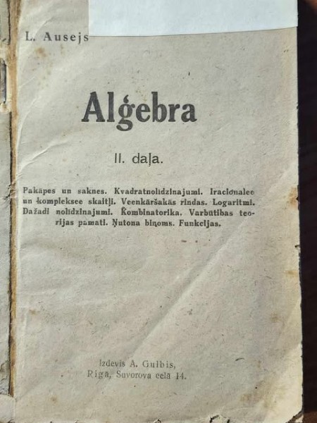Algebra