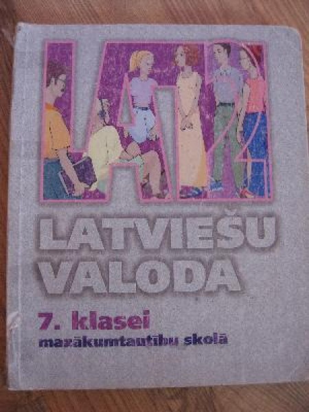 Latviešu valoda 7. klasei mazākumtautību skolā