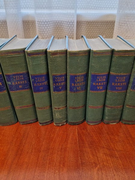 Viļa Lāča kopotie raksti (10 sējumos)