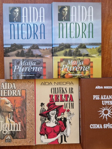 10 Aīdas Niedras grāmatas