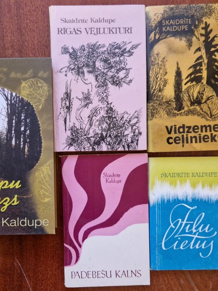 5 Skaidrītes Kaldupes grāmatas